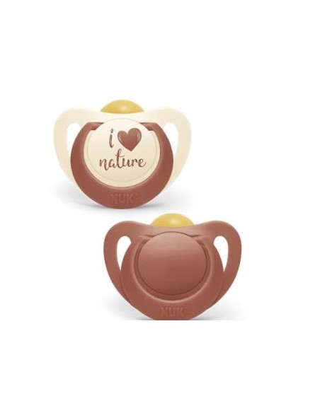 Chupete Nuk For Nature 18-36 Latex 2Ud. de Nuk