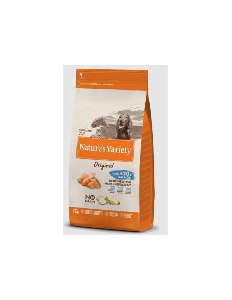 Natures Variety Canine Adult Md Max Salmon 2Kg. de Nature S Variety Vet