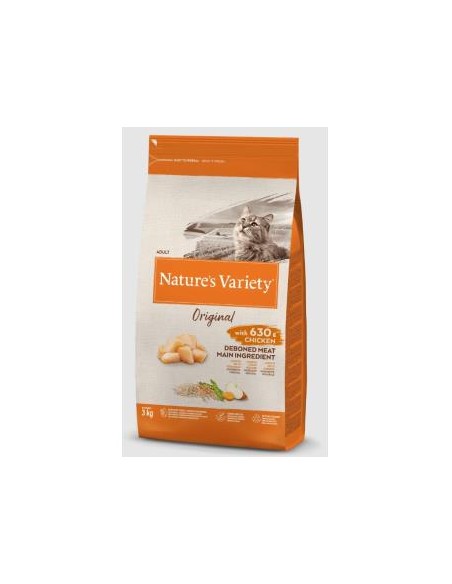 Natures Variety Feline Adult Pollo 3Kg. de Nature S Variety Vet
