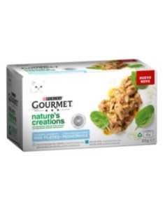 Gourmet Nature Fish Caja 12X4X85Gr. de Purina Vet