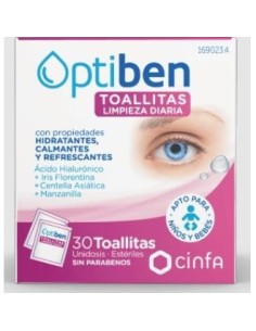 Optiben 30 Toallitas Unidosis de Optiben