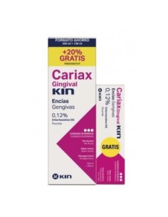 Cariax Gingival Encias Pack Colu 500Ml+Pasta100Ml de Kin