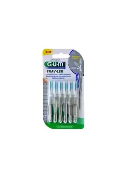 Cepillo Interdental Trav-Ler 1618 2,0Mm 6Un Gris de Gum