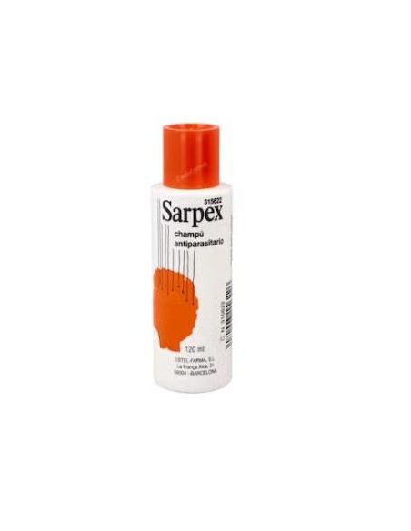 Sarpex Champu Antiparasitario 120Ml de Estel-Farma