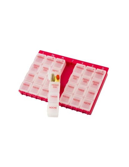 Pastillero Semanal 4 Tomas Gd (F-Sp4) de Lapastilla