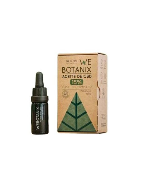 Webotanix Aceite Cbd 15% 10Ml. Bio de Webotanix