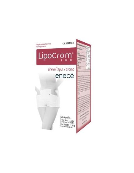 Lipocrom 100 20Caps de Nutricion Center