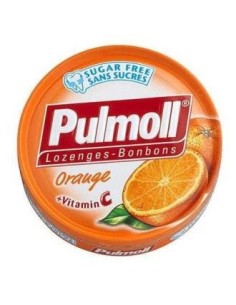 Pulmoll Cajita Naranja Sin Azúcar 45Gr de Pulmoll