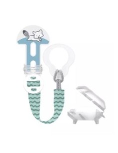 Broche Sujeta Chupete Clip It! Cinta+0M 1Un Verde de Mam