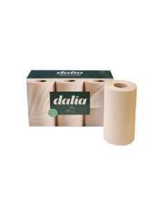 Papel De Cocina Sin Blanquear 3Rollos. Bio de Dalia