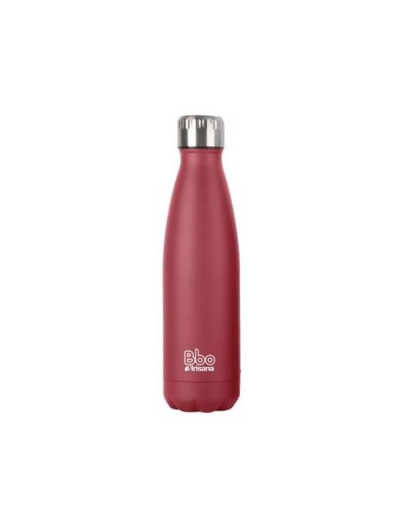 Termo Acero Inoxidable+Funda Rojo 350Ml Bbo7.350 de Irisana