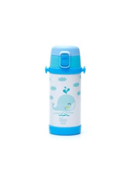 Botella Termo Infantil Azul 320Ml. Bbo8.Az de Irisana