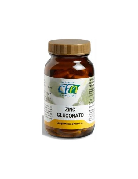 Zinc Gluconato 90Cap. de Cfn