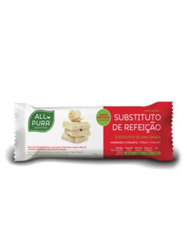 Barrita Sustitutiva de Comida Fresa 55g | All Pure Saludable
