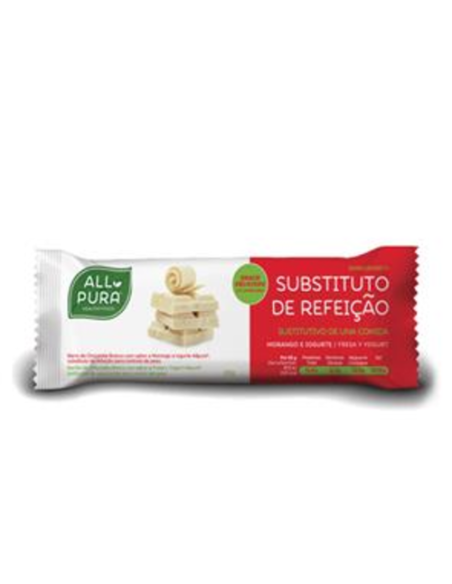 Barrita Sustitutiva de Comida Fresa 55g | All Pure Saludable