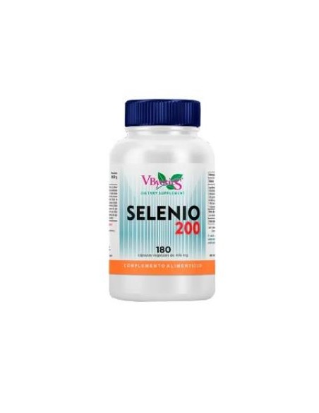 Selenio 200Mcg 180Vcaps. de Vbyotics