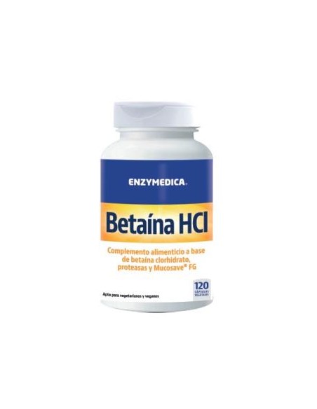 Betaíne Hcl  120 VCAPS de Enzymedica