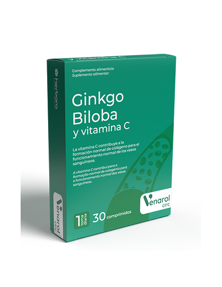 Ginkgo Biloba Y Vitamina C de Herbora