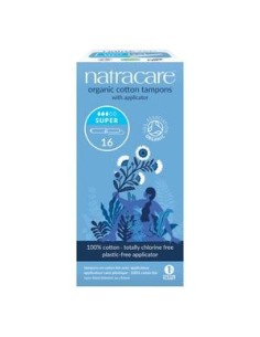 Tampón con aplicador super, 16ud de Natracare