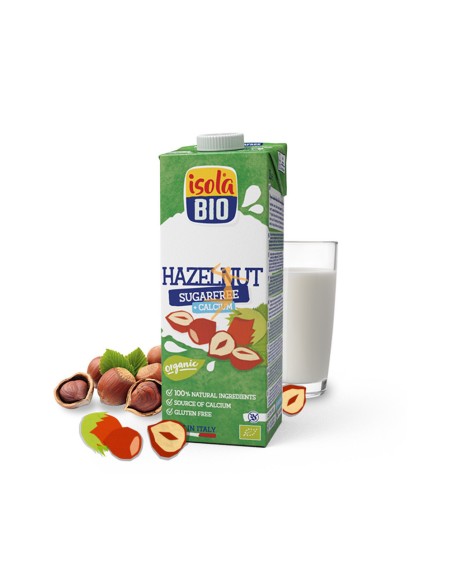 Bebida Vegetal De Avellanas Bio, 1 L de Isola Bio