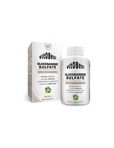 Sulfato De Glucosamina 60 Vegecaps de Vit.O.Best