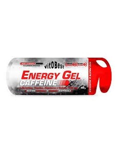Gel Energy Caffeine 12x40g Frutos Rojos y Guaraná Vit.O.Best