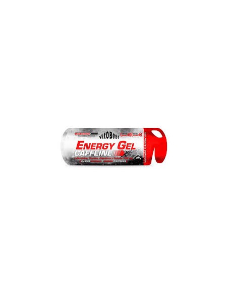 Gel Energy Caffeine 12x40g Frutos Rojos y Guaraná Vit.O.Best