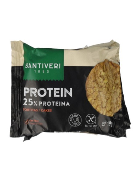 Tortitas Proteina 3Udsx 57 Gr de Santiveri