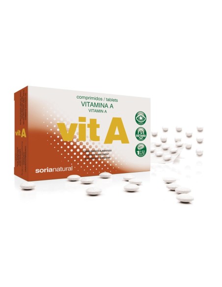 Retard Vitamina A 48 Comprimidos de Soria Natural