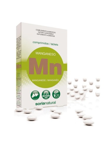 Retard Manganeso 24 Comprimidos de Soria Natural