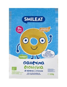 Galletas Infantiles De Espelta Con Manzana 220 G E De Smilea
