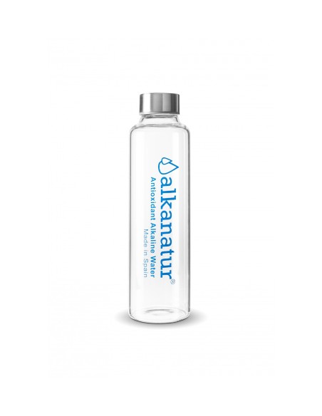 Botella de borosilicato 500ml de Alkanatur