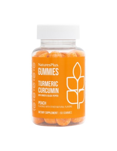 Gummies Cúrcuma Natures Plus | 60 Gominolas Naturales