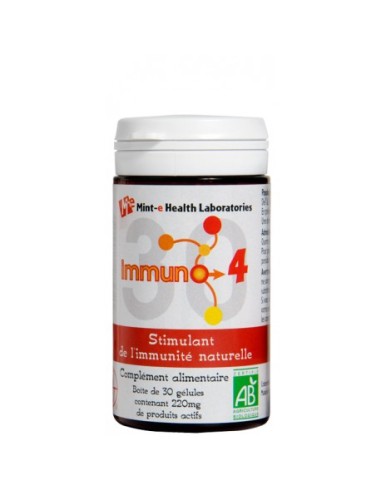 Immuno 4 Mint-E 30 cápsulas – Refuerza tu sistema inmunológico