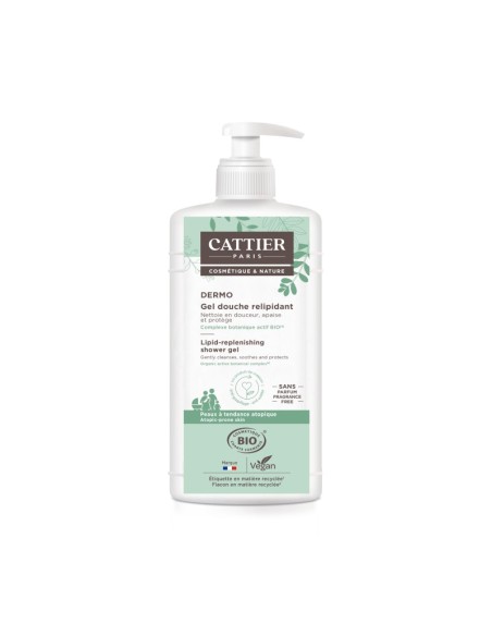 Dermo Gel De Ducha Relipidizante 500Ml. Bio Vegan de Cattier