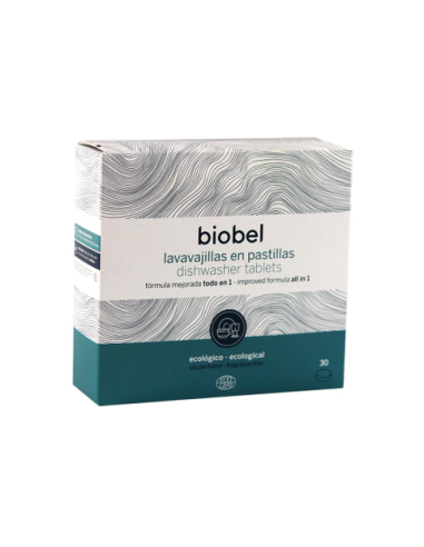 Pastillas Lavavajillas Ecologico 30Ud. de Biobel