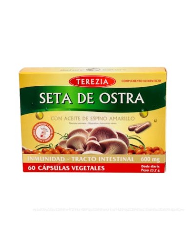 Seta De Ostra Con Aceite De Espino Amarillo 60 Cap