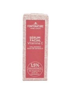 Serum Vitamina C, Ácido Hialurónico y Rosa de Damasco Fontenature