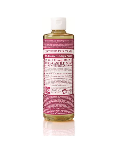 Jabón Líquido Rosas Dr. Bronner’s – Natural y Suave