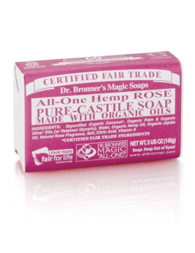 Pastilla Jabón Rosas de Dr Bronners