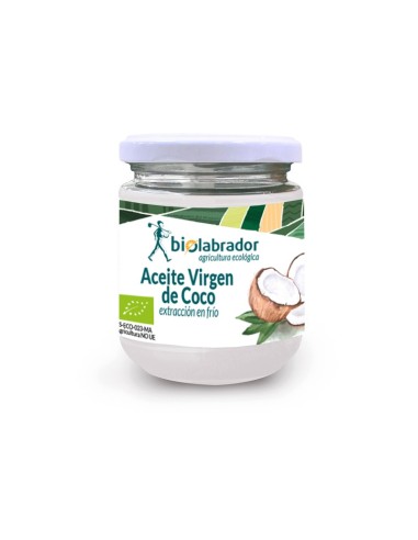 Aceite Virgen de Coco  250 g de Biolabrador