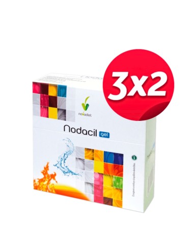 Pack 3x2 Nodacil Gel 10 sobres 15 ml Novadiet oferta exclusiva
