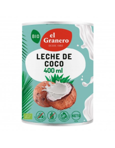 Leche de Coco Bio 400 ml | El Granero Integral Natural
