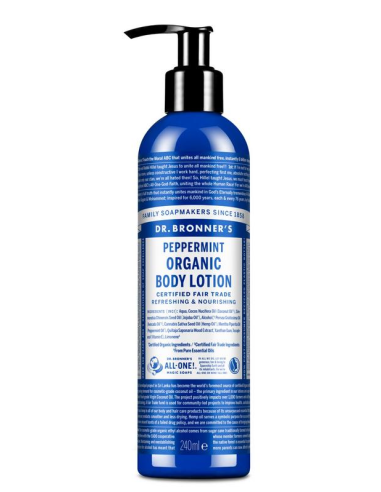 Locion Corporal Menta de Dr Bronners