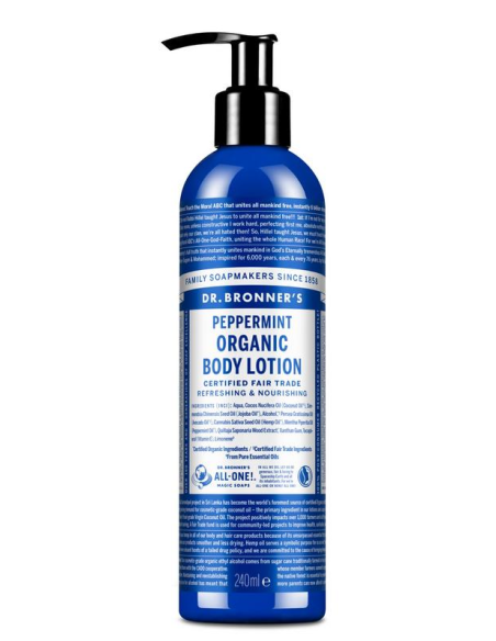 Locion Corporal Menta de Dr Bronners