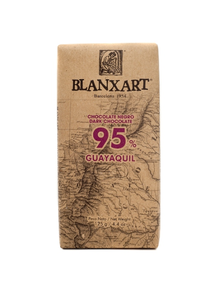 Chocolate Negro 95% Guayaquil 75 Gr Eco de Blanxart