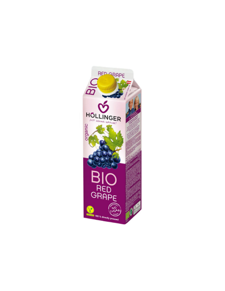 Pack 12 Uds. Zumo De Uva Negra Bio 1 L  de Hollinger