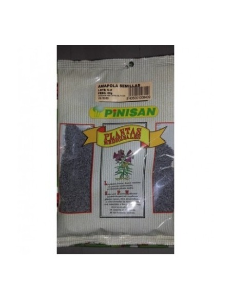 Bolsa Amapola Semillas 50G. 50 gr de Pinisan