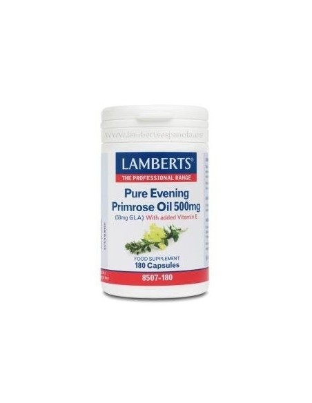 Aceite de PrÃ­mula 500 mg 180 Caps de Lamberts