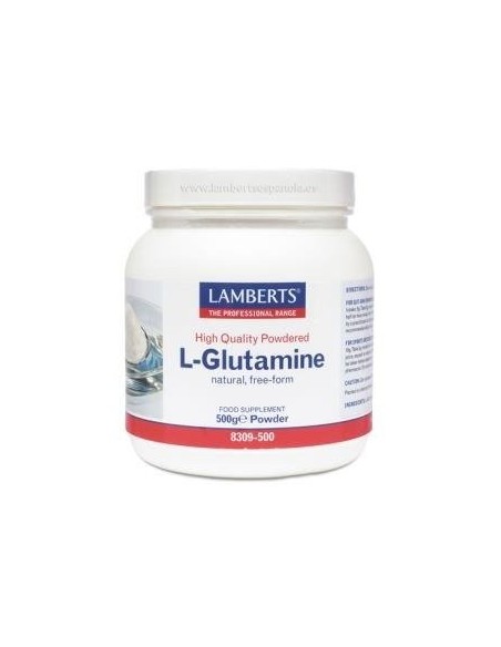 L-Glutamina en Polvo 500 g Polvo de Lamberts